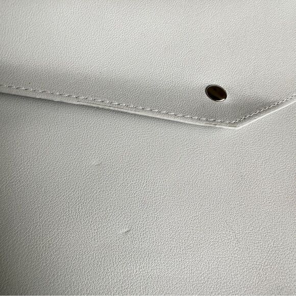 Glass Ladder & Co. Megan portfolio tablet clutch cement grey - Picture 4 of 8